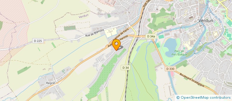 localisation de l'entreprise MADAME ANASTASIA SOYER à VERDUN