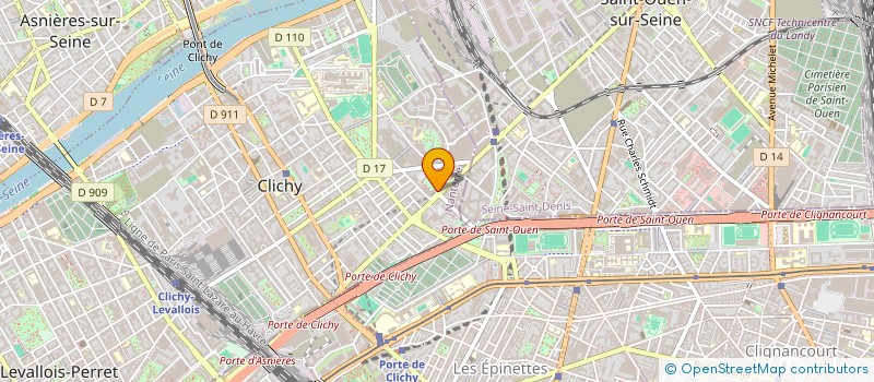 localisation de l'entreprise MADAME ANASTASIA STOLBOVA à CLICHY
