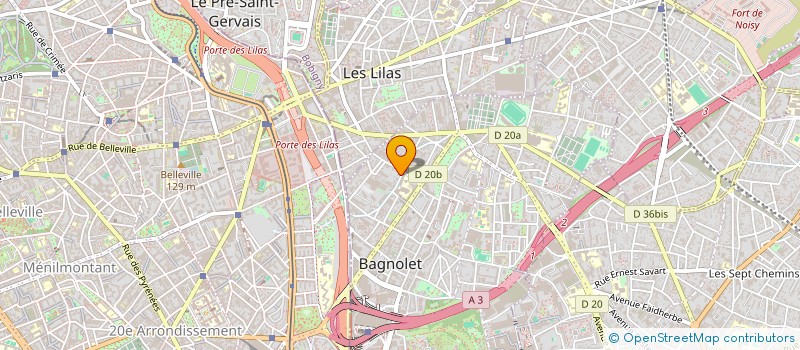 localisation de l'entreprise MADAME ANASTASIA SVIRIDOVA à BAGNOLET