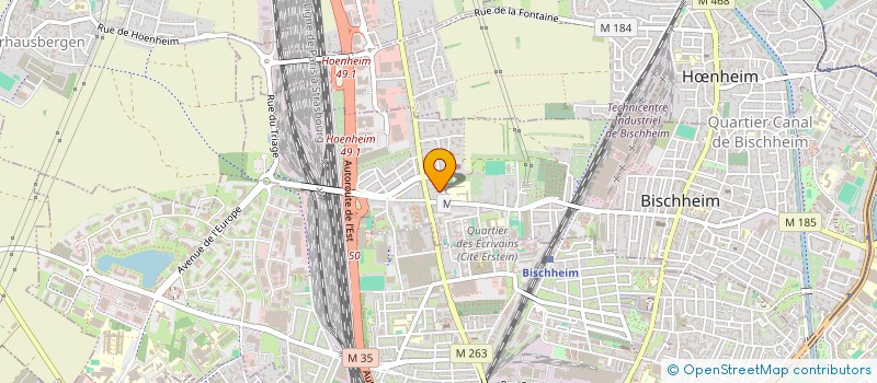 localisation de l'entreprise MADAME ANASTASIA TRUFANOVA  BISCHHEIM