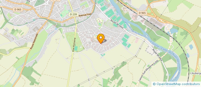 localisation de l'entreprise MADAME ANASTASIA TSILINGERIDOU  AUXERRE