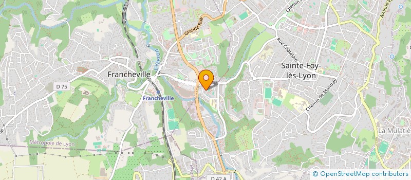 localisation de l'entreprise MADAME ANASTASIA VIGNON  SAINTE-FOY-LES-LYON