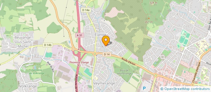 localisation de l'entreprise MADAME ANASTASIA WILZIUS  THIONVILLE