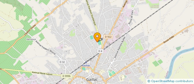 localisation de l'entreprise MADAME ANASTASIA ZHUKOVA à GAILLAC