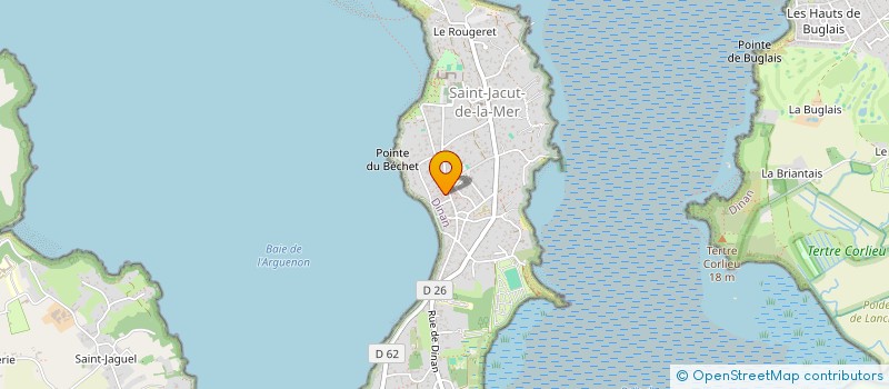 localisation de l'entreprise MADAME ANASTASIE BALLAN  SAINT-JACUT-DE-LA-MER