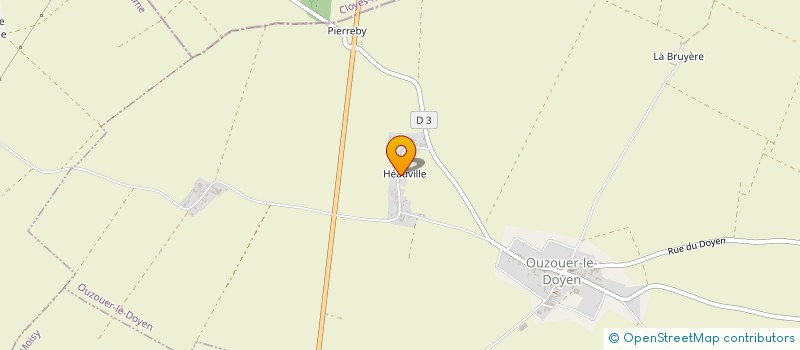 localisation de l'entreprise MADAME ANASTASIE CROIX  OUZOUER-LE-DOYEN