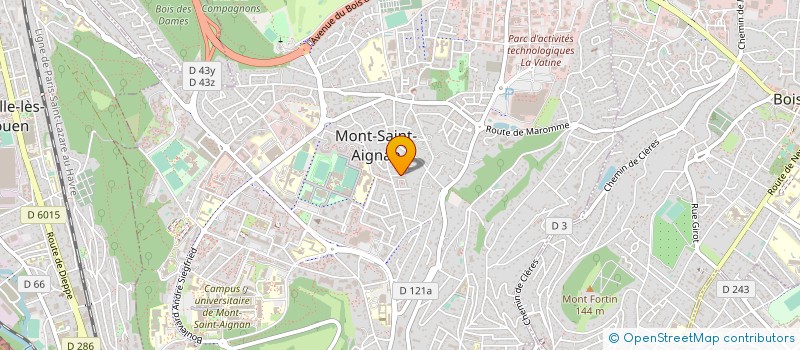 localisation de l'entreprise MADAME ANASTASIE EBANGA NKENDO à ROUEN