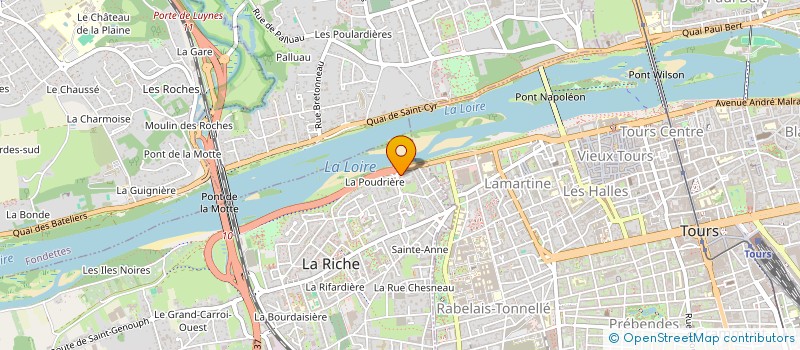 localisation de l'entreprise MADAME ANASTASIE GAULTIER à LA RICHE