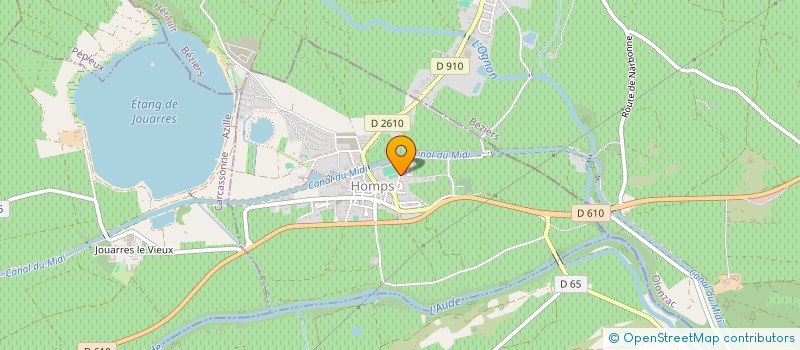 localisation de l'entreprise MADAME ANASTASIE LE PAGE  HOMPS