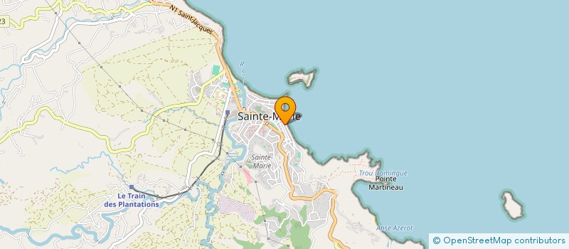 localisation de l'entreprise MADAME ANASTASIE POTIRON à SAINTE-MARIE