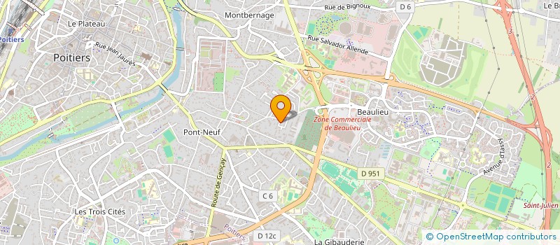 localisation de l'entreprise MADAME ANASTASIIA BEREZYCH à POITIERS