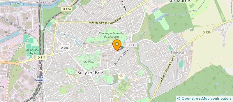 localisation de l'entreprise MADAME ANASTASIIA BORTSOVA à SUCY-EN-BRIE