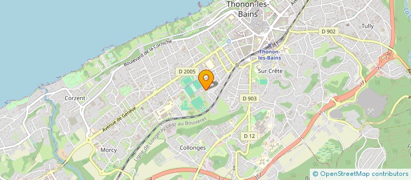 localisation de l'entreprise MADAME ANASTASIIA KALINKINA à THONON-LES-BAINS
