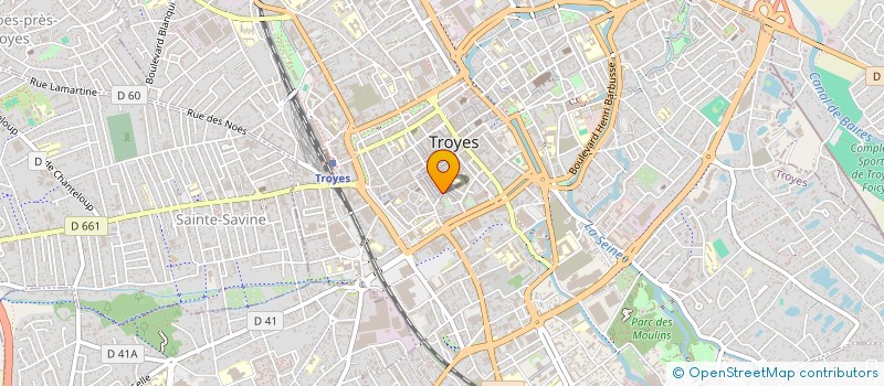 localisation de l'entreprise MADAME ANASTASIIA MITROKHINA à TROYES
