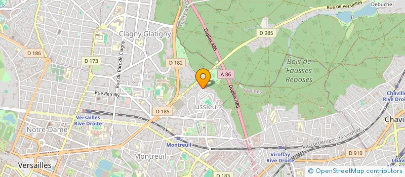 localisation de l'entreprise MADAME ANASTASIIA MOSKALIUK à VERSAILLES