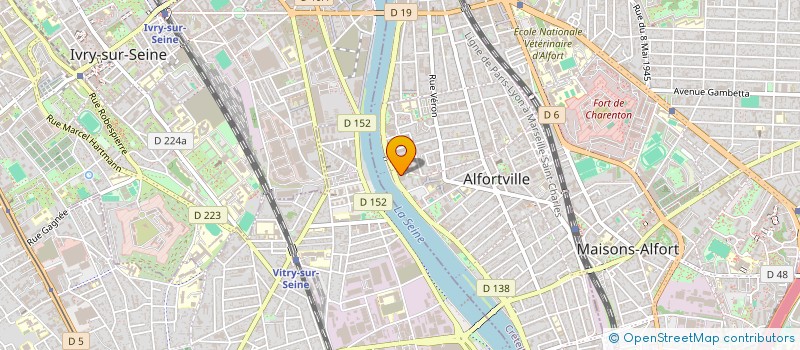 localisation de l'entreprise MADAME ANASTASIIA NESTEROVA à ALFORTVILLE