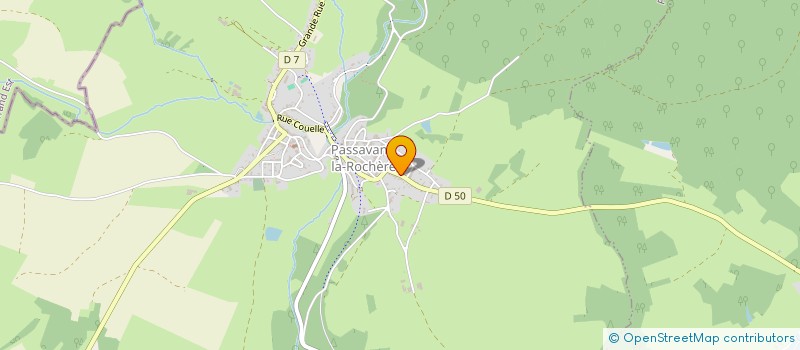 localisation de l'entreprise MADAME ANASTASIIA PTITSYNA  PASSAVANT-LA-ROCHERE