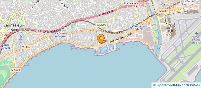 localisation de l'entreprise MADAME ANASTASIIA VOZNYUK à SAINT-LAURENT-DU-VAR