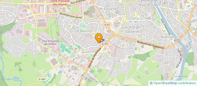 localisation de l'entreprise MADAME ANASTASIJA BOROVKOVA à LAVAL