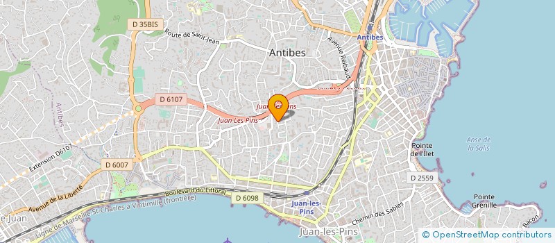 localisation de l'entreprise MADAME ANASTASIJA KELEHSASVILIS à ANTIBES