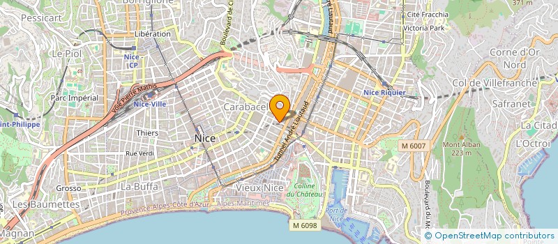 localisation de l'entreprise MADAME ANASTASIYA ANDRYUSHCHENKO à NICE