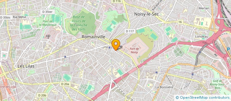 localisation de l'entreprise MADAME ANASTASIYA KHOMUTOVSKAYA à ROMAINVILLE