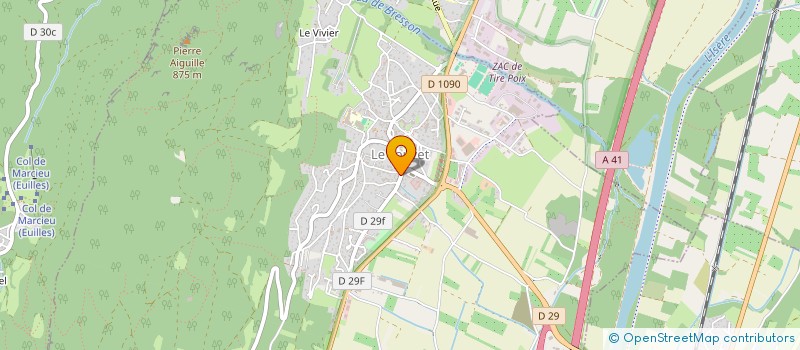 localisation de l'entreprise MADAME ANASTASIYA MURYN  LE TOUVET