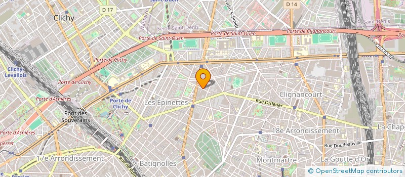 localisation de l'entreprise MADAME ANASTASSIA BIZINA  PARIS