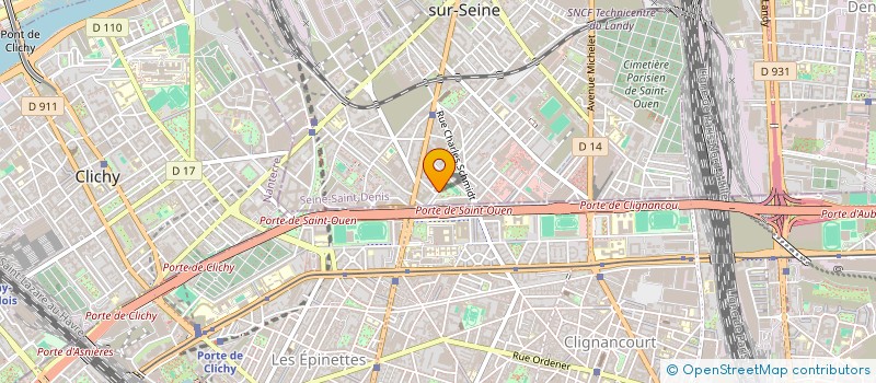 localisation de l'entreprise MADAME ANASTASSIYA YUGAY à SAINT-OUEN-SUR-SEINE