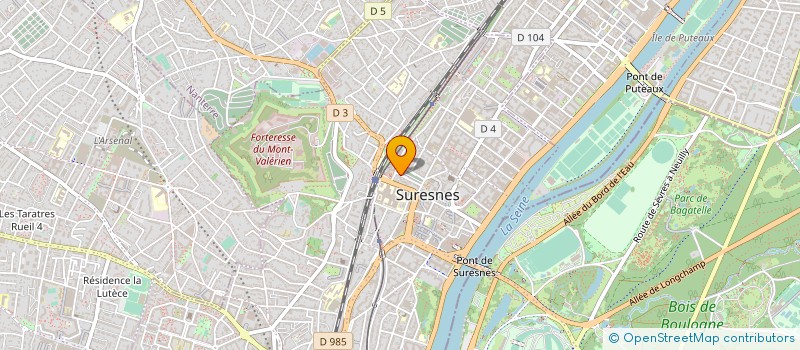 localisation de l'entreprise MADAME ANASTASSOVA NIKOLAEVA à SURESNES