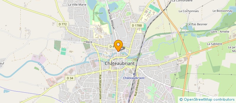 localisation de l'entreprise MADAME ANASTASYA DIACHENKO à CHATEAUBRIANT