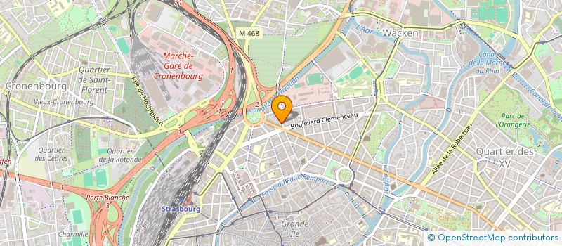 localisation de l'entreprise MADAME ANASTHASIE GUENARD à STRASBOURG