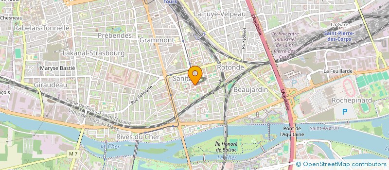 localisation de l'entreprise MADAME ANATOLIA MIENAHATA  TOURS