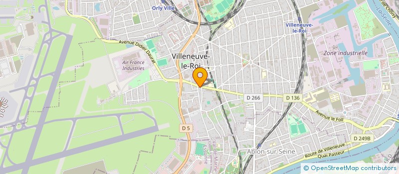 localisation de l'entreprise MADAME ANAZILDE SOARES BERNARD  VILLENEUVE-LE-ROI