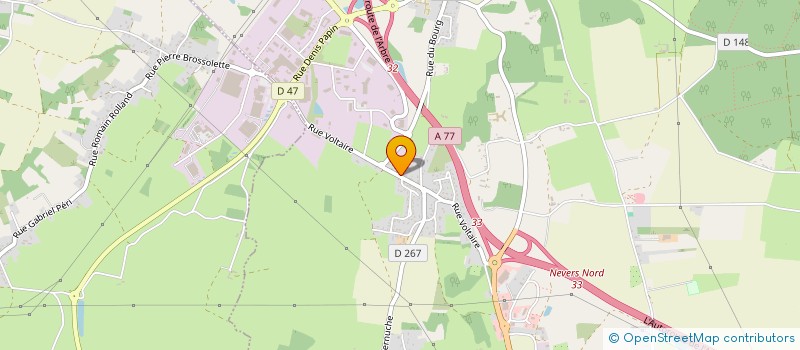 localisation de l'entreprise MADAME ANCA AXINTE  VARENNES-VAUZELLES