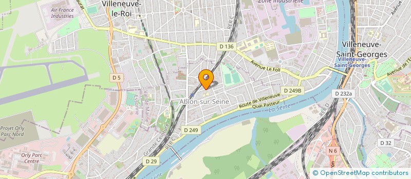 localisation de l'entreprise MADAME ANCA MARIA UNGUREANU  ABLON-SUR-SEINE