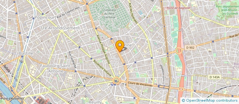 localisation de l'entreprise MADAME ANCA MIHAELA LUCA à PARIS
