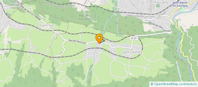 localisation de l'entreprise MADAME ANDELISE MADY  SAINT-LAURENT