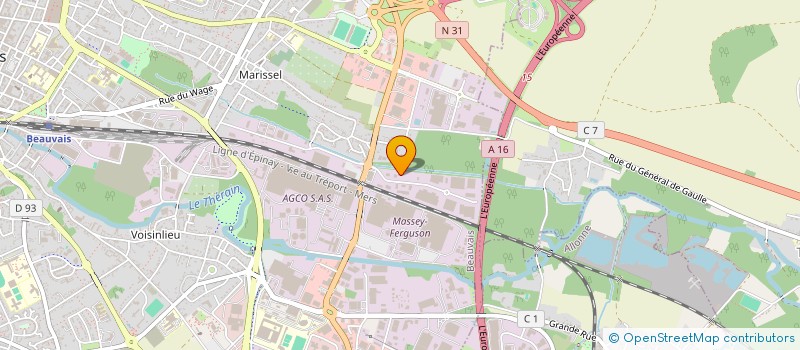 localisation de l'entreprise MADAME ANDGEL LABORDE  LAIGNEVILLE