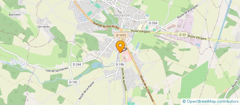 localisation de l'entreprise MADAME ANDIANA MAGGIA  VEZERONCE-CURTIN