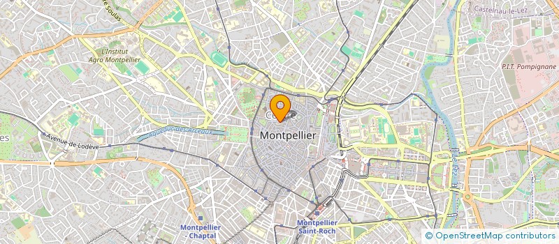 localisation de l'entreprise MADAME ANDIE FULACHIER à MONTPELLIER