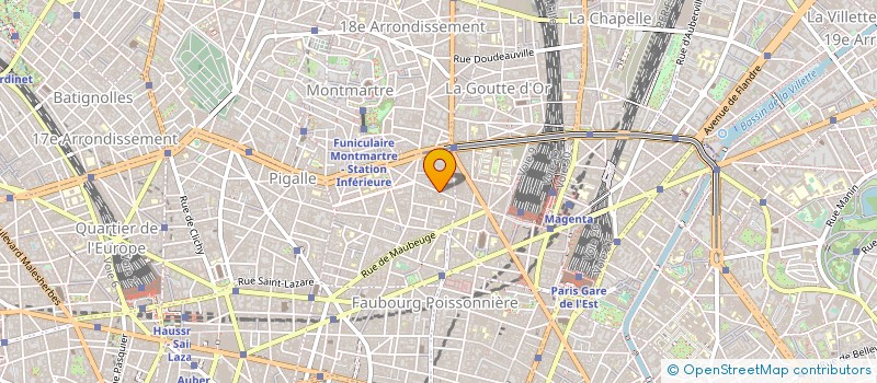 localisation de l'entreprise MADAME ANDO RAZAFY à PARIS