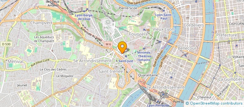 localisation de l'entreprise MADAME ANDOM LILIANE KAVUNU  LYON