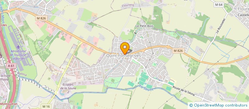 localisation de l'entreprise MADAME ANDONIAINA TAHIRIMANANTENA  QUINT-FONSEGRIVES