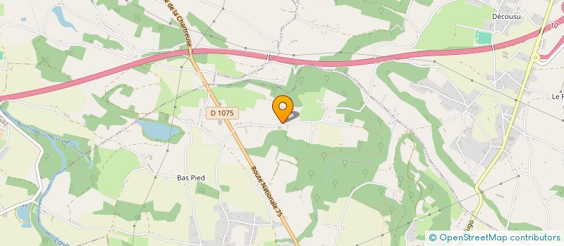 localisation de l'entreprise MADAME ANDORINA BOUCHOUX  LES ABRETS-EN-DAUPHINE