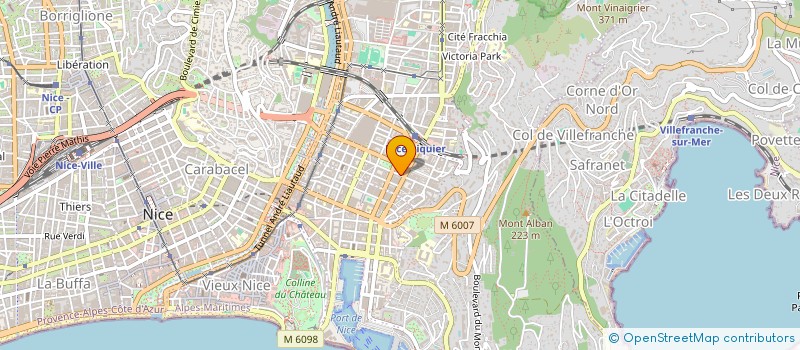 localisation de l'entreprise MADAME ANDRA EZARU  NICE