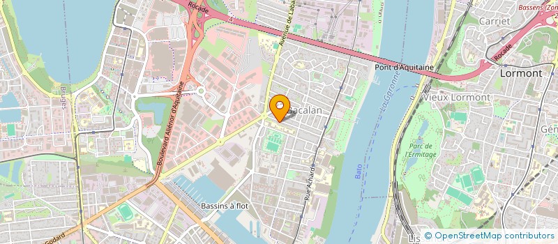 localisation de l'entreprise MADAME ANDRA LIEPINA  BORDEAUX