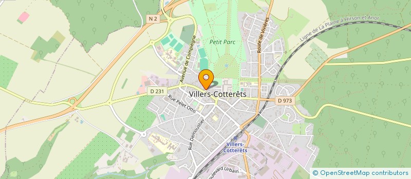 localisation de l'entreprise MADAME ANDRA-TEODORA CODREANU à VILLERS-COTTERETS