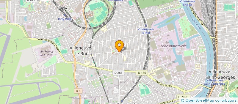 localisation de l'entreprise MADAME ANDRA-VASILICA GABOR  VILLENEUVE-LE-ROI