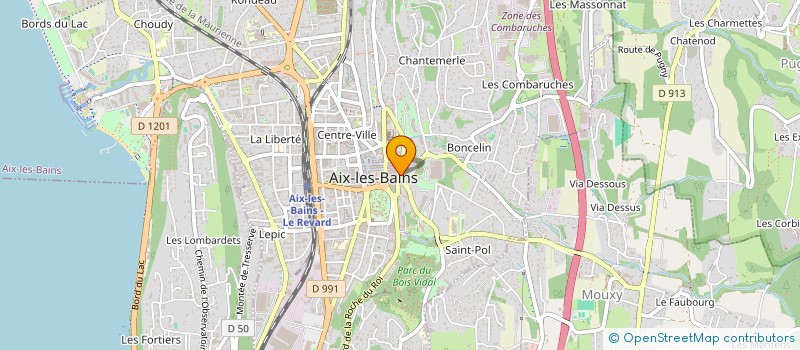 localisation de l'entreprise MADAME ANDRA VELE à AIX-LES-BAINS